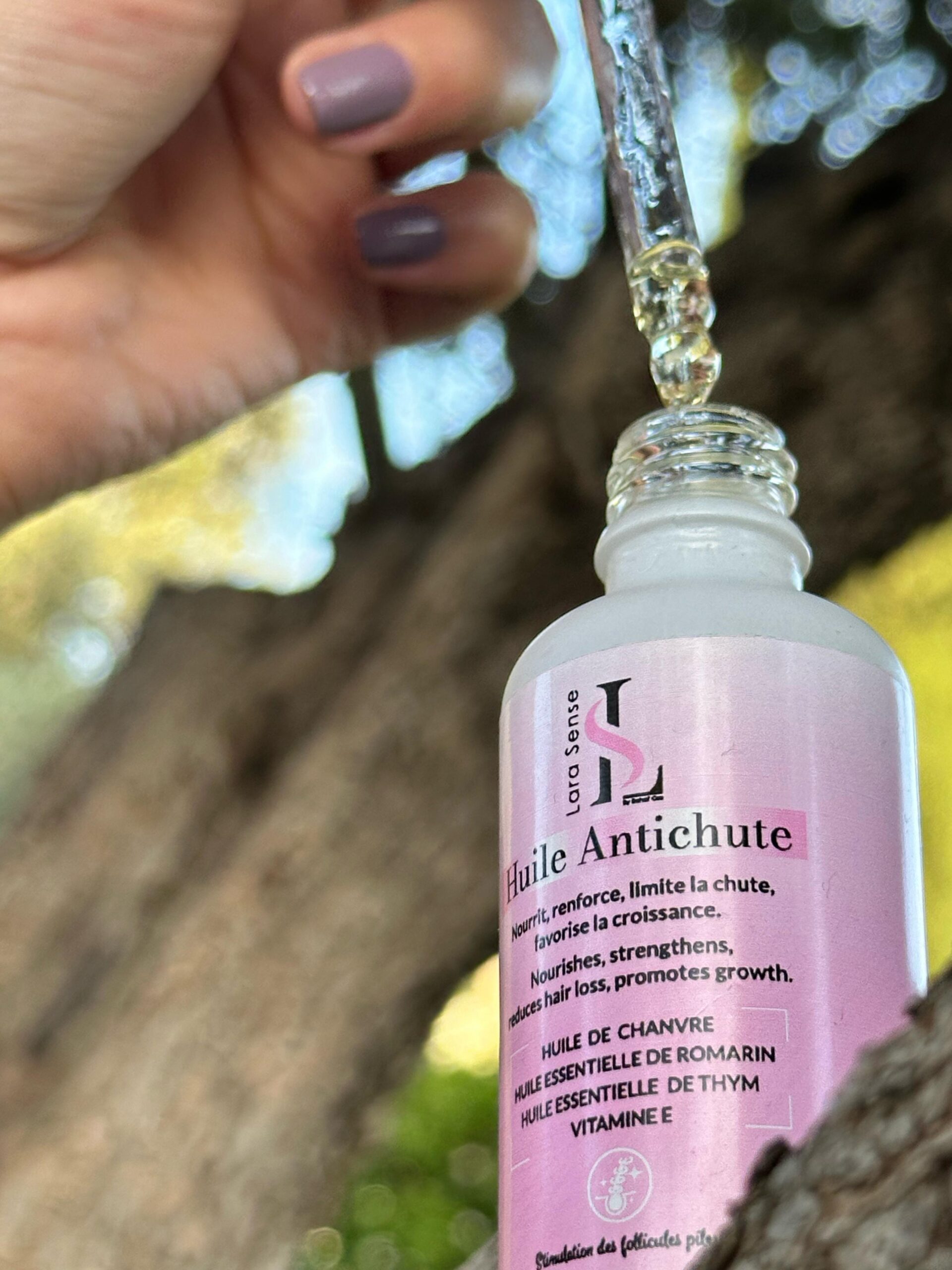 L’Huile Capillaire Lara sense : L’Essence Pure de la Beauté Naturelle 5 Huile Capillaire